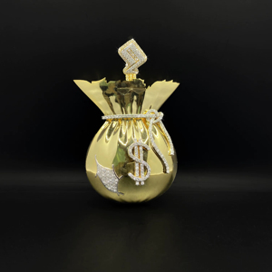 Collar con Colgante de Diamantes Personalizado Exclusivo de Acero Inoxidable - Product Image 1