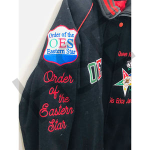 Veste personnalisée Blazer en laine Varsity Personnaliser les manches Calour's - Product Image 2