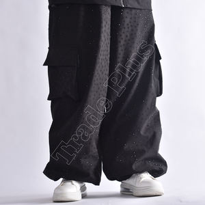 Pantalones de nieve ligeros personalizados para hombre, impermeables, holgados, para exteriores, a prueba de viento, ventilación interior para piernas, cremallera de talla grande para adultos - Product Image 4