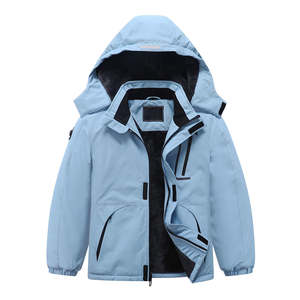 Veste d'université pour enfants avec capuche amovible et poignets rayés - Product Image 6