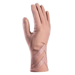 Kivotech Gants en cuir véritable de qualité supérieure à la mode pour l'hiver du Pakistan Gants en cuir multifonctionnels pour femmes - Product Image 4