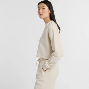 Nouveauté, sweat-shirt uni en lin et molleton côtier avec logo personnalisé pour femmes, sweat-shirt à capuche Streetwear durable imprimé pour l'hiver - Product Image 3