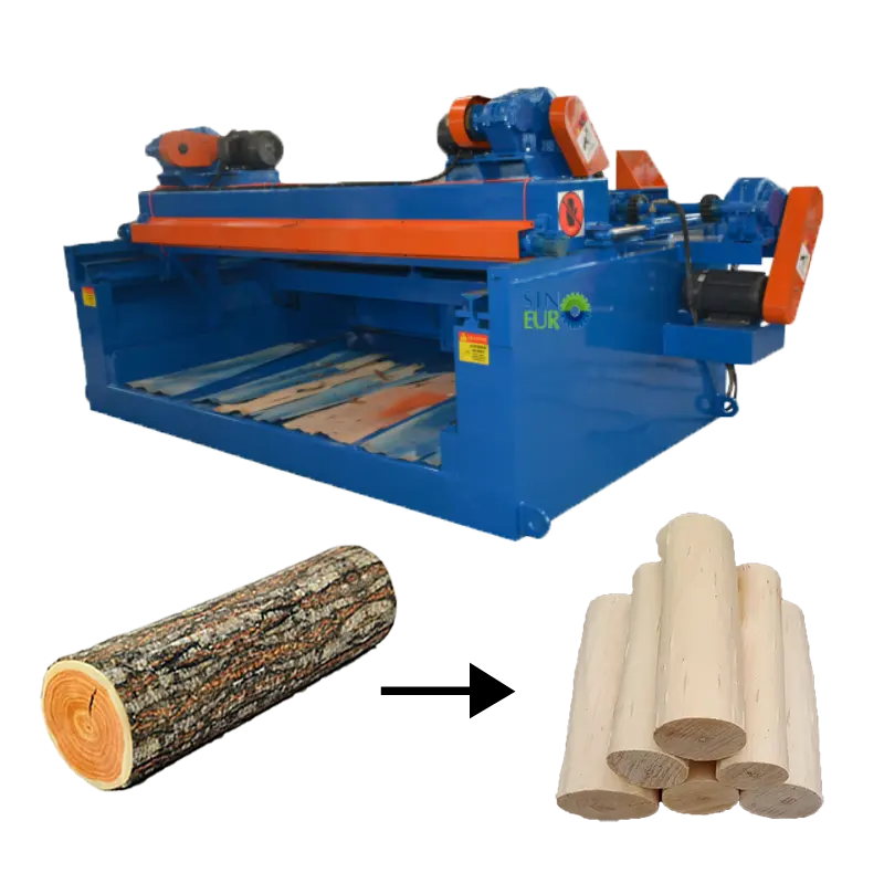 Automatische 4ft Log Ontschorsmachine Voor Multiplex/Log Debarker/Debaker Machine