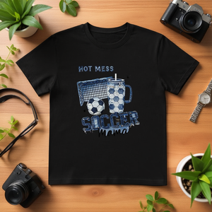 T-Shirt Unisex 210GSM 100% Cotone Casual con Stampa di Rose, Maglietta Personalizzata con Stampa Serigrafica - Product Image 3