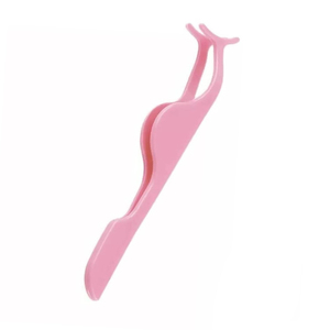 Pinzas de pestañas de precisión bonitas en rosa de alta calidad Material de acero inoxidable con una punta puntiaguda para un glamour sin esfuerzo - Product Image 3