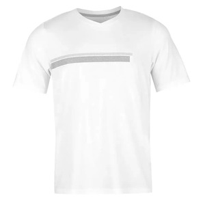 Camisetas lisas de algodón con logotipo personalizado para hombre, ropa de verano de manga corta, camiseta de Algodón 100% con cuello redondo de último diseño para hombre, Camiseta holgada 2025 - Product Image 5