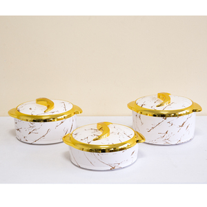 Ensemble de casseroles isothermes en marbre Luckygoods QT260049, en acier inoxydable à double paroi, pour la maison et les restaurants - Product Image 2