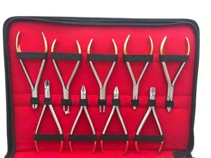 Ensemble d'instruments dentaires d'orthodontie de base 19 pièces kit composite de qualité supérieure - Product Image 3