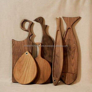 Tabla de Cortar Rectangular de Madera de Acacia Natural Premium, Hecha a Mano, con Mango, Ecológica, Apta para Lavavajillas, para Uso Diario - Product Image 3