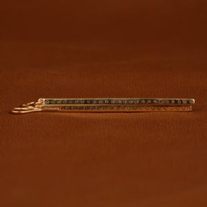 ต่างหูเพชรขนาดยาวสำหรับผู้หญิง14KT ประดับด้วยทองคำอย่างมีสไตล์ดีไซน์คลาสสิกสำหรับทุกโอกาส - Product Image 6