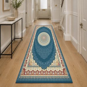 Alfombra Chenille LXDP-1018 de RUGS DEPOT, Multicolor, Neutral, Tradicional, Oriental, Impresa Digitalmente, Lavable a Máquina, Antideslizante, Venta al Por Mayor - Product Image 5