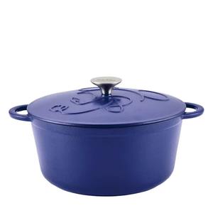 Plat à gratin en acier inoxydable de haute qualité avec revêtement en poudre blanche et bouton doré, fabriqué avec précision par KHOOSI OVERSEAS - Product Image 4