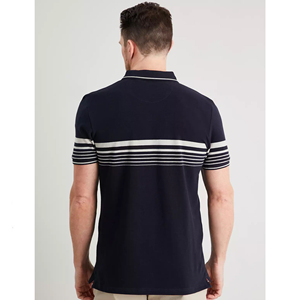 OEM Men's for <b>Polo</b> <b>Shirt</b> <b>with</b> Printed Solid Pattern Knitted Fabric Combination Collar Design and <b>Pocket</b> - Product Image 6