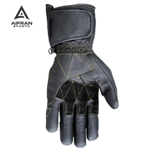 Gants de moto AIFRAN avec logo personnalisé, gants de course en cuir, équipement de protection, gants de moto en fibre de carbone, gants de moto en gros - Product Image 6