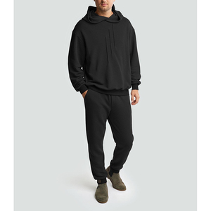 Custom Men's Track Suit High Quality Hoodie And <b>Joggers</b> <b>Plus</b> <b>Size</b> Tracksuits Jogging Two Piece <b>Set</b> - Product Image 2