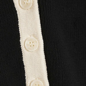 Chaleco de Lona Transpirable para Mujer con Cuello Camisero, Sin Mangas, con Bolsillos, Relleno de Algodón, Personalizable - Product Image 4