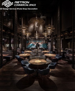 Vitrinas de Barra y Mostrador con Iluminación LED con Diseño de Buda, Personalizadas para el Hogar, Diseño Interior de Barra Ecológico - Product Image 1