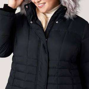 Veste bouffante à manches longues en coton réversible pour femmes manteau d'hiver à bulles brillantes pour la saison de printemps vestes pour femmes - Product Image 6