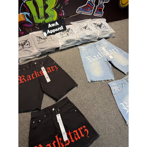 Vente en gros Nouveau design Short pour homme à bas quantité minimale de commande Short pour homme qualité supérieure, imprimé, brodé, délavé à l'acide - Product Image 5