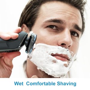 Cabezales de Afeitado Compatibles de 9 Piezas para Afeitadoras Eléctricas, Mini Afeitadora Rotatoria Eléctrica, Cuchillas Triples, Uso en Rostro y Cuerpo, Lavables - Product Image 3