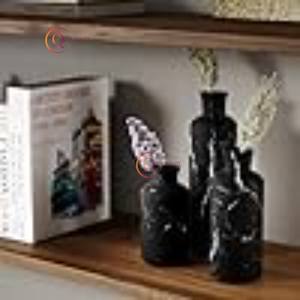 El mejor florero de mármol Natural negro pulido para boda, decoración del hogar, maceta, uso de mesa, puerta del hogar, accesorios de decoración de Hotel - Product Image 3