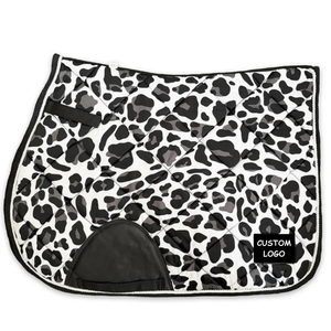 Tapis de selle pour cheval doublé en polaire de qualité supérieure, confortable, personnalisé, vente en gros d'équipement équestre - Product Image 1