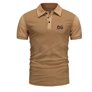 เสื้อเชิ้ตผู้ชายคุณภาพสูง แห้งเร็ว ดีไซน์ล่าสุด ผ้าถักเนื้อแน่น 100% ผ้าฝ้าย - Product Image 1