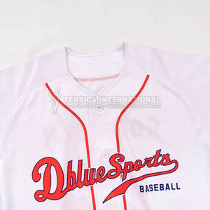 Camiseta de béisbol de poliéster ajustada Camiseta de manga corta unisex Camiseta de béisbol de poliéster ligera - Product Image 4