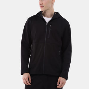 Chaqueta impermeable ligera para hombre, chaqueta de talla grande con capucha para correr, Golf, actividades al aire libre, cierre de cremallera, chaquetas de senderismo con soporte - Product Image 2