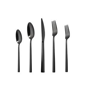 Ensemble de couverts en acier inoxydable pour restaurant de mariage, 5 pièces, couverts en acier inoxydable, cuillères, fourchettes, couteaux, ensemble de couverts de Noël - Product Image 5