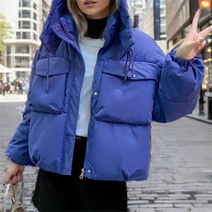 Women <b>Puffer</b> <b>Jacket</b> Women's Clothing Manufacturer Customized Logo Printing Women <b>Puffer</b> <b>Jacket</b> Latest Design Cheap Price - Product Image 5