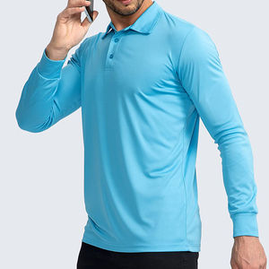 Polo à manches longues pour homme, nouveau, unique et classique, respirant, de haute qualité, meilleur produit pour polo à manches longues pour homme - Product Image 4
