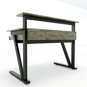 StudioDesk SD68003 (120x60x94cm) Contemporary Design with Guitar Drawer and Rubber Wood - Product Image 4