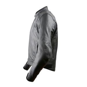 Veste en cuir véritable pour hommes Offre Spéciale veste en cuir pour hommes coupe ajustée personnalisée avec un design de qualité supérieure pour la veste en cuir pour hommes - Product Image 2