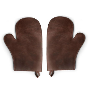 Gants de cuisson en cuir en gros pour cuisine industrielle et commerciale Mitaines de four résistantes à la chaleur pour boulangerie restaurant - Product Image 1