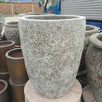 Pots à fleurs en céramique émaillée vietnamienne de haute qualité, multi-tailles, style moderne, kits de propagation pour la maison, le jardin, l'hôtel, le commerce