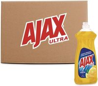 Détergent à vaisselle liquide Ajax, parfum citron, bouteilles de 28 oz, lot de 9 (44673)
