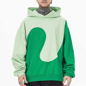 Alta calidad 500 GSM algodón grueso peso pesado 100% venta al por mayor bordado alta calidad 2024 sudaderas con capucha - Product Image 6