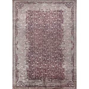 Alfombras de Lana y Seda Anudadas a Mano Aalam, Diseño Floral Rojo y Naranja para Hogar y Auto, Rectangulares, Modelo Pae-6169, Alfombra de Sala, Pasillo - Product Image 1