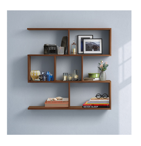 Estante de pared de madera de alta calidad Almacenamiento en el hogar y organización diseño decorativo estante de pared de madera tendencia superior para la venta - Product Image 6