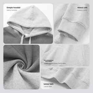 Sudadera con capucha para hombre, ropa de calle Premium antiarrugas, sudadera informal para exteriores, ODM, logotipo de Color personalizado, superventas al por mayor - Product Image 2