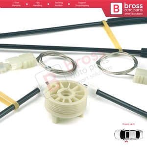 ชุดซ่อมมอเตอร์กระจกไฟฟ้า BWR676 ด้านหน้าซ้าย สำหรับรถยนต์ Megane MK2 EM0/1 ปี 2002-2009 CC Cabriolet Convertible 8201010930 - Product Image 5