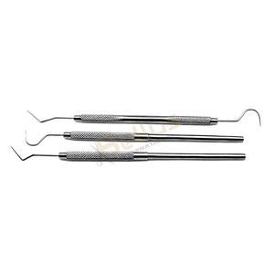 Pro Kit Dental Explorer Instruments de Diagnostic Ensemble de sondes dentaires de haute qualité Outils dentaires en acier inoxydable pour dentiste - Product Image 6