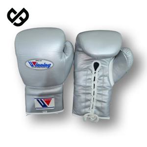 Gants de boxe et de Sanda de qualité professionnelle de 16oz en cuir de haute qualité Design sportif coloré Gants d'entraînement MMA en gros - Product Image 1