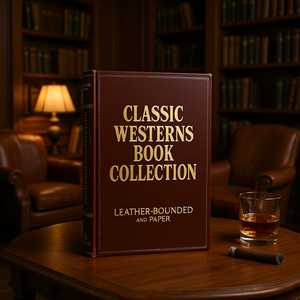 <span class=keywords><strong>Collezione</strong></span> di <span class=keywords><strong>Libri</strong></span> Western Classici Rilegati in Pelle e Cartacei 1684120977 - Product Image 3