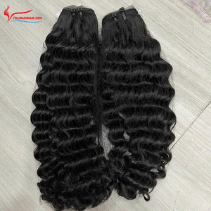 Deep Wave Bundle Trame Grande Vente Extension de Cheveux Vietnamiens en Stock Vente en Gros Personnaliser Taille Prêt à Expédier - Product Image 2