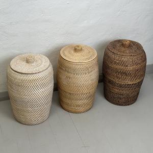 Room organizer basket <b>rattan</b> decor & <b>storage</b> bin baskets wholesale eco-friendly hamper container - Product Image 3