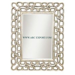 Marco de fotos de aluminio con diseño de hojas de lujo pulidas con espejo Brillante De plata, recién llegado, decoración de mesa, marco de fotos interior para el hogar - Product Image 2