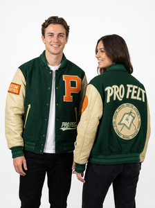 Collage Baseball jacket for men Winter Custom Made Logo Unisex Wool Blend Body Leather Sleeves Letterman Varsity Jackets - Product Image 5