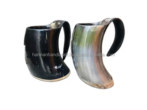 Mug en corne portable de haute qualité, fait main, sur mesure, design écologique, style animalier, échantillon gratuit pour la consommation, prix de gros - Product Image 4